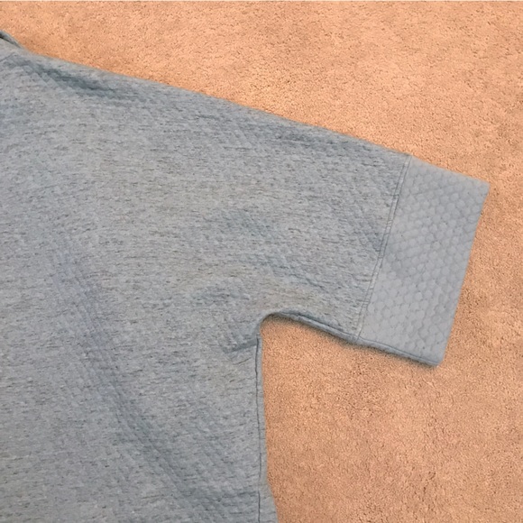 Marla Wynne Oversized Quilted Ottoman Jacket NEW Womens Large Sage Blue Green - Picture 7 of 11